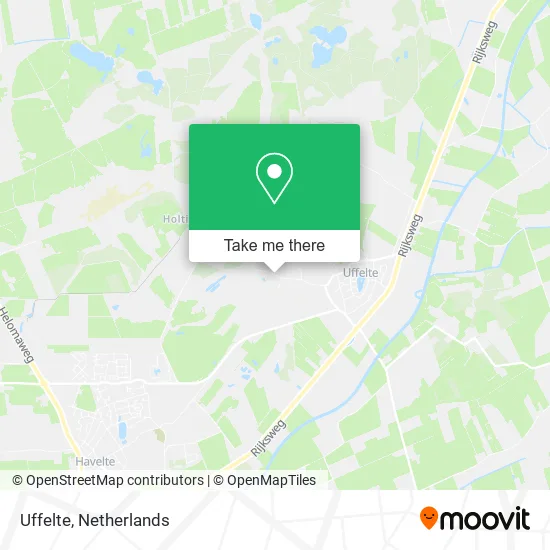 Uffelte map
