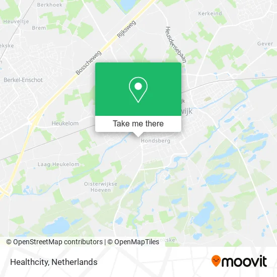 Healthcity map