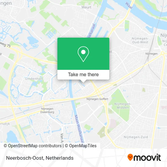 Neerbosch-Oost map