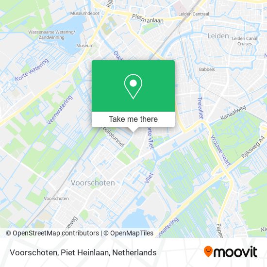 Voorschoten, Piet Heinlaan map