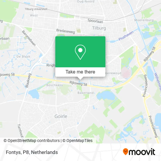 Fontys, P8 map