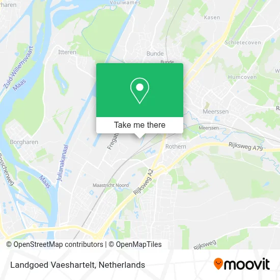 Landgoed Vaeshartelt map