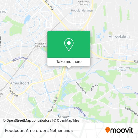 Foodcourt Amersfoort map