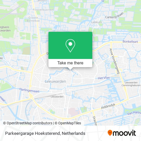 Parkeergarage Hoeksterend map