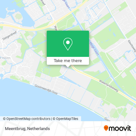 Meentbrug map