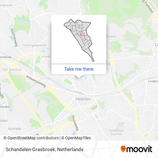 Schandelen-Grasbroek map