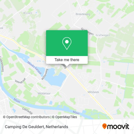 Camping De Geuldert map