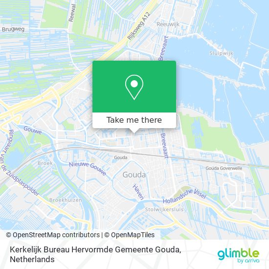 Kerkelijk Bureau Hervormde Gemeente Gouda map