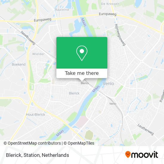 How to get to Blerick, Station in Venlo by Bus or Train?