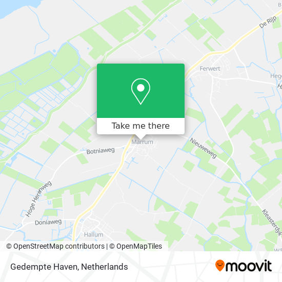 Gedempte Haven map