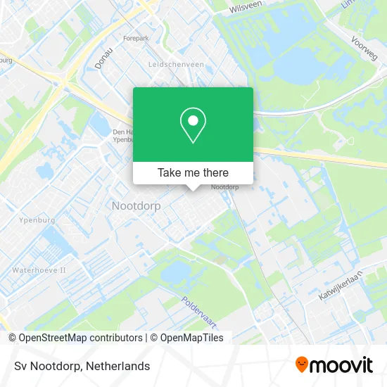 Sv Nootdorp map