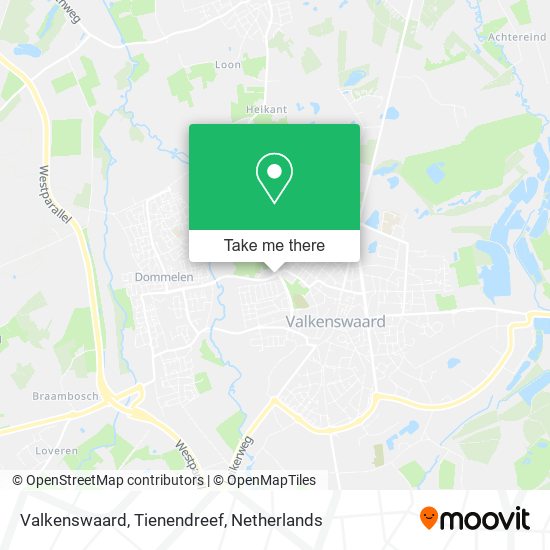 Valkenswaard, Tienendreef map