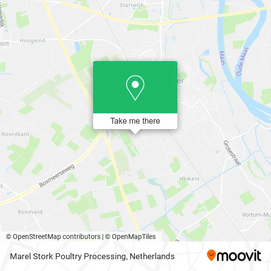 Marel Stork Poultry Processing map