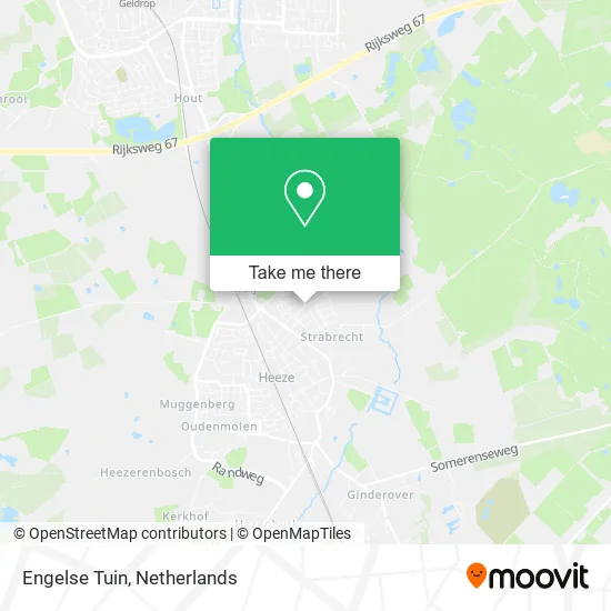 Engelse Tuin map