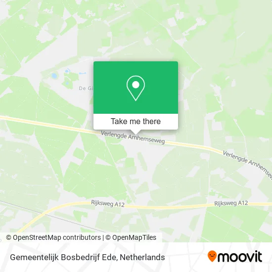 Gemeentelijk Bosbedrijf Ede Karte