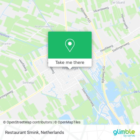 Restaurant Smink map