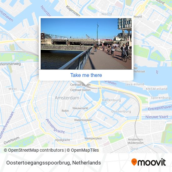 Oostertoegangsspoorbrug map