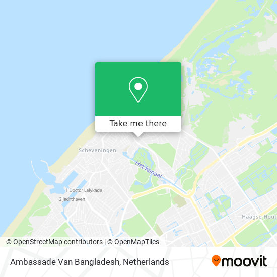 Ambassade Van Bangladesh map