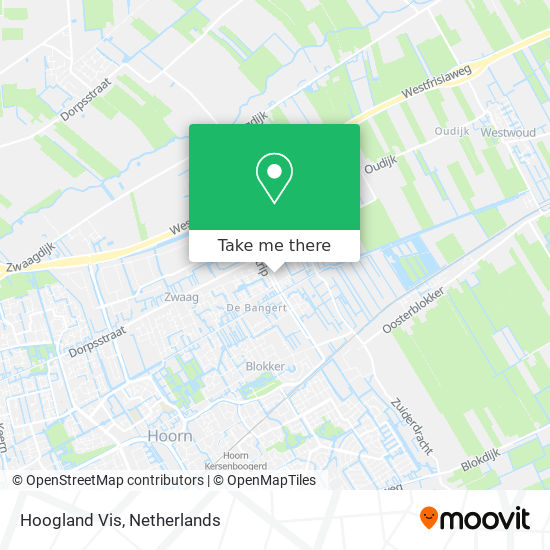Hoogland Vis map