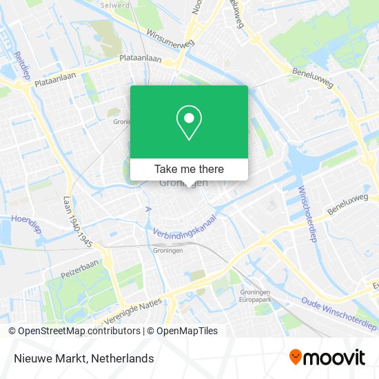 Nieuwe Markt map