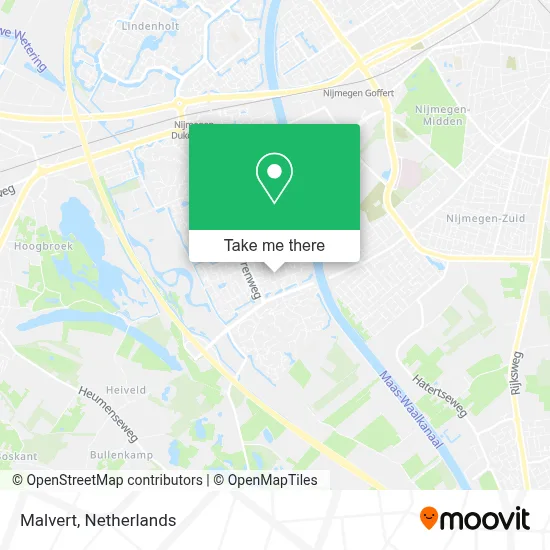 Malvert map