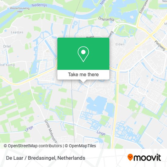De Laar / Bredasingel map