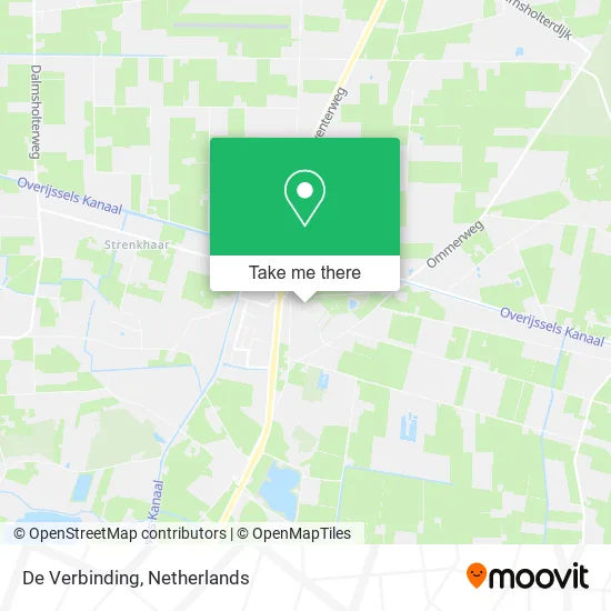 De Verbinding map