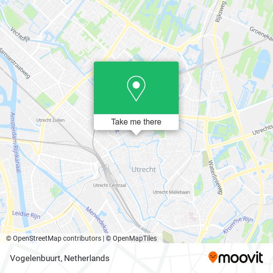 Vogelenbuurt map