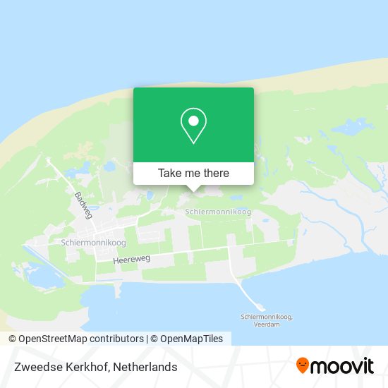 Zweedse Kerkhof map