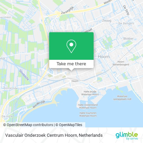 Vasculair Onderzoek Centrum Hoorn Karte