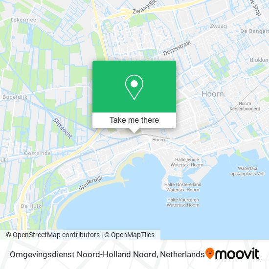 Omgevingsdienst Noord-Holland Noord map