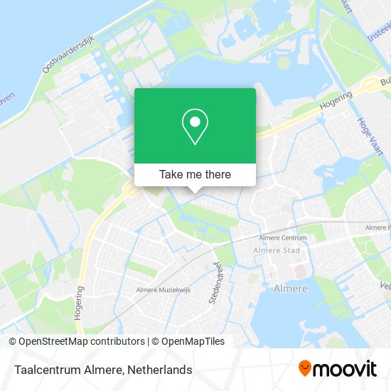Taalcentrum Almere Karte