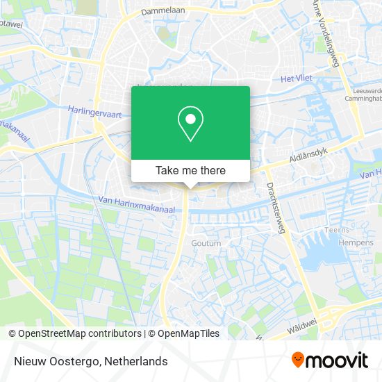 Nieuw Oostergo map