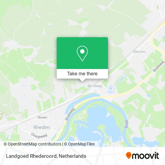 Landgoed Rhederoord map