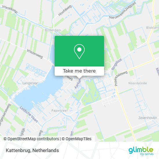 Kattenbrug map