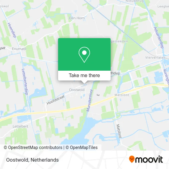 Oostwold map
