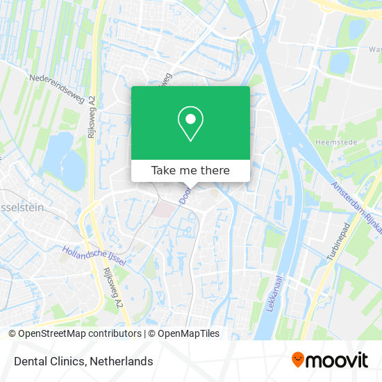 Dental Clinics map