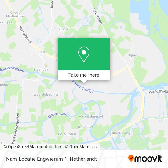 Nam-Locatie Engwierum-1 map