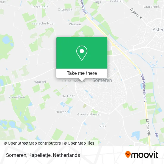 Someren, Kapelletje map