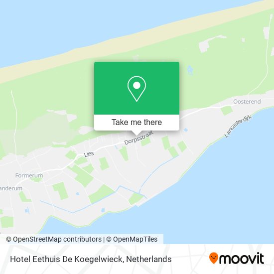 Hotel Eethuis De Koegelwieck Karte