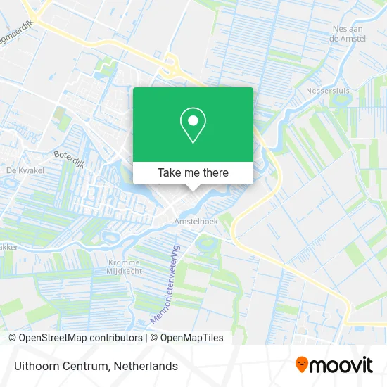 Uithoorn Centrum map
