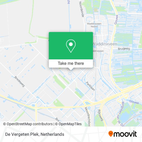 De Vergeten Plek map