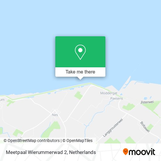 Meetpaal Wierummerwad 2 map