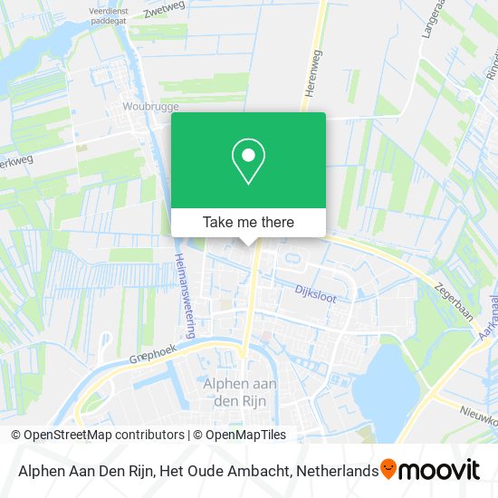 Alphen Aan Den Rijn, Het Oude Ambacht map