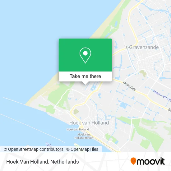 Hoek Van Holland map