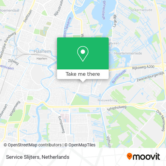 Service Slijters map