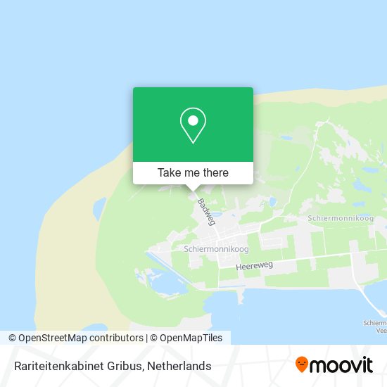 Rariteitenkabinet Gribus map