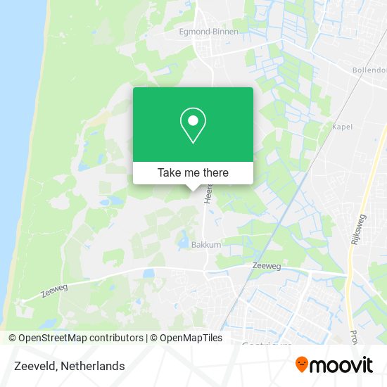 Zeeveld map