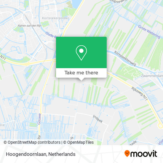 Hoogendoornlaan map