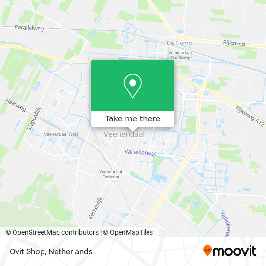 Ovit Shop map